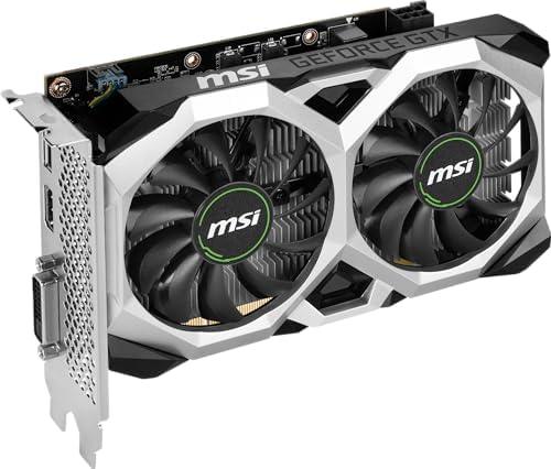 MSI Gaming GeForce GTX 1650 128-Bit HDMI/DP/DVI 4GB GDRR6 HDCP Support DirectX 12 VR Ready OC Graphics Card (GTX 1650 D6 Ventus XS OCV3) - #𝑼𝑺𝒉𝒐𝒑