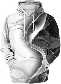 Thumbnail for Sudadera con capucha con estampado gráfico para hombre, manga larga, con cordón, sudadera con capucha, M-6XL