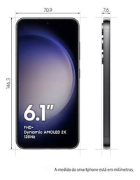 Thumbnail for Samsung Galaxy S23 Dual SIM 256 GB phantom black 8 GB RAM - #𝑼𝑺𝒉𝒐𝒑
