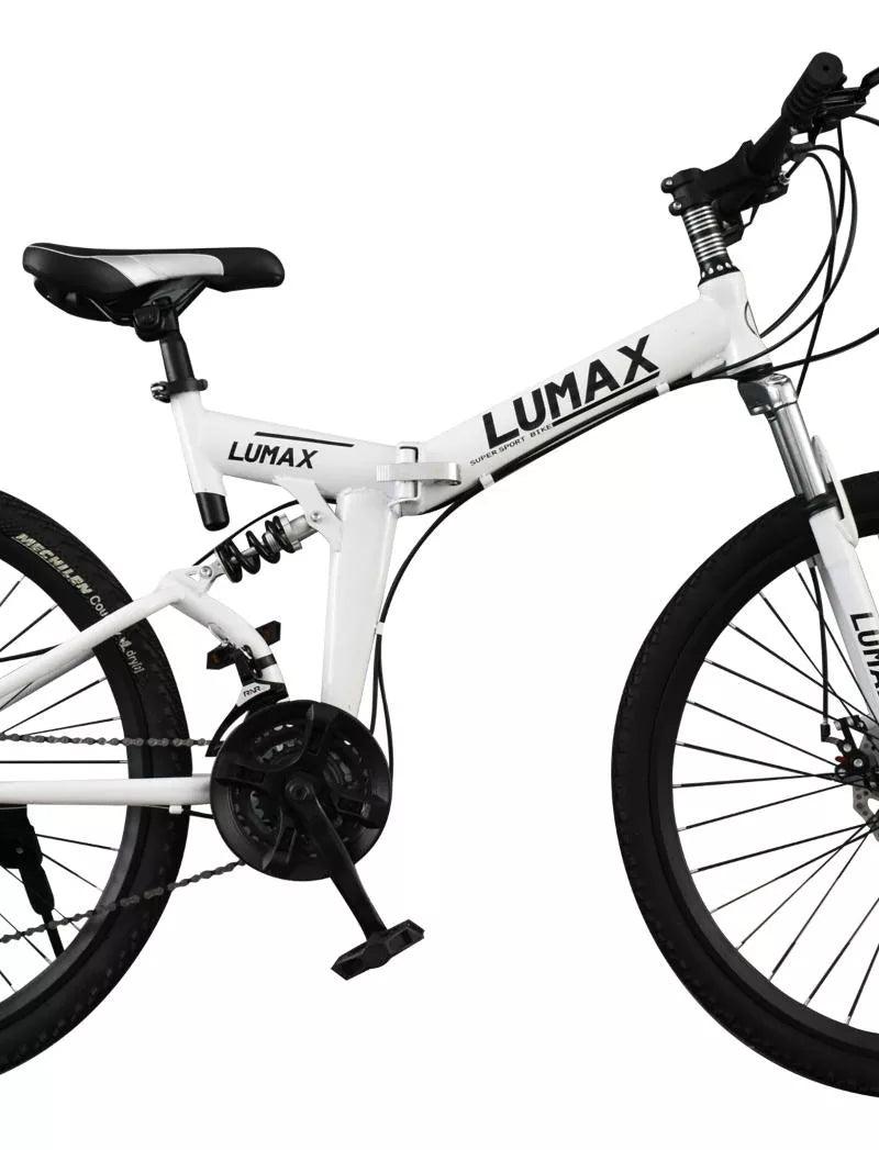 Bicicleta Montaña Plegable Rod. 26 Lumax Oferta Color Blanco - #𝑼𝑺𝒉𝒐𝒑