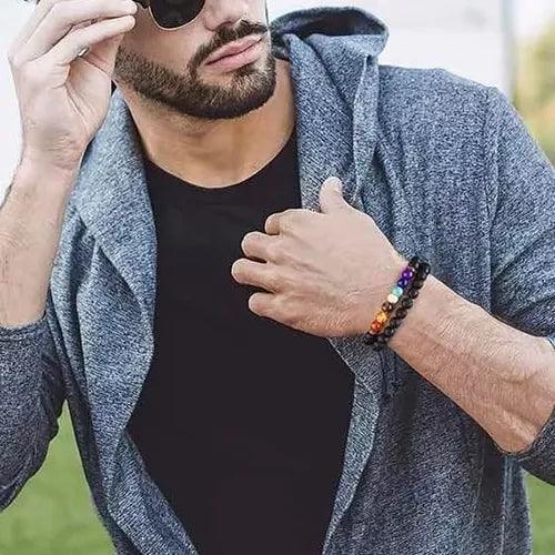 Pulsera De La Sanación 7 Chakras De Lava Natura - #𝑼𝑺𝒉𝒐𝒑