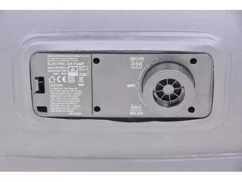 Colchón Sommier 1 Plazas Inflado Eléctrico Automático Color Negro - Tienda Universo