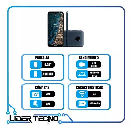 Nokia C20 6.52 2gb Ram 32gb Rom Android 11 Go Dualsim 4g - #𝑼𝑺𝒉𝒐𝒑