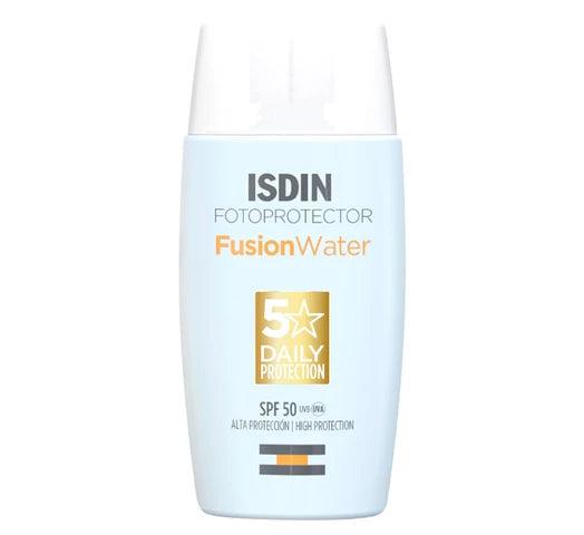 Fotoprotector ISDIN Fusion Water FPS50 facial de 50ml - #𝑼𝑺𝒉𝒐𝒑