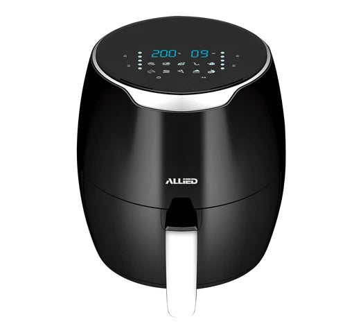Freidora sin Aceite ALLIED Extra Grande 5 LITROS 1500W Panel Digital Táctil