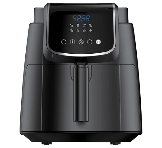 Freidora sin Aceite MIDEA 1500W Capacidad 3.5L Panel Digital Tecnología Rapid Air DUALCYCLONE