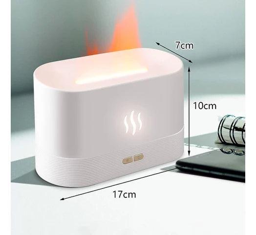 Humidificador Difusor de Aroma GADNIC con Luz y Efecto Llama, Tecnología Ultrasónica - #𝑼𝑺𝒉𝒐𝒑
