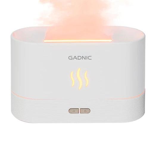 Humidificador Difusor de Aroma GADNIC con Luz y Efecto Llama, Tecnología Ultrasónica - #𝑼𝑺𝒉𝒐𝒑