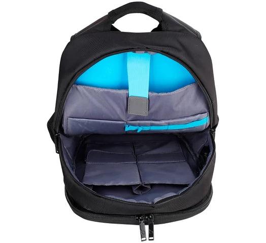 Mochila Gamer BLUECASE Gran Capacidad 22L, para Notebook hasta 15.6", Frente Rígido, Múltiples Bolsillos y Puertos USB A y USB C - Tienda Universo