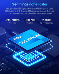 Thumbnail for Laptop CHUWI HeroBook Pro de 14,1 pulgadas, SSD de 256 GB, 8 GB de RAM, portátil con Windows 11, SSD Expand de 1 TB, Intel Celeron N4020 (hasta 2,8 GHz), pantalla IPS FHD de 2K, ultradelgada, mini-HDMI, WiFi 5G, USB 3.0, cámara web, tarjeta TF (nueva) - #𝑼𝑺𝒉𝒐𝒑