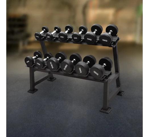 Rack para Mancuernas Horizontal BEST Capacidad para 12 Pesas - #𝑼𝑺𝒉𝒐𝒑