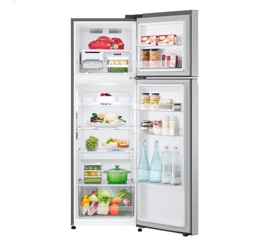Refrigerador LG VT29 285L Frío Seco Acero Inox Eficiencia A Motor Inverter - Tienda Universo