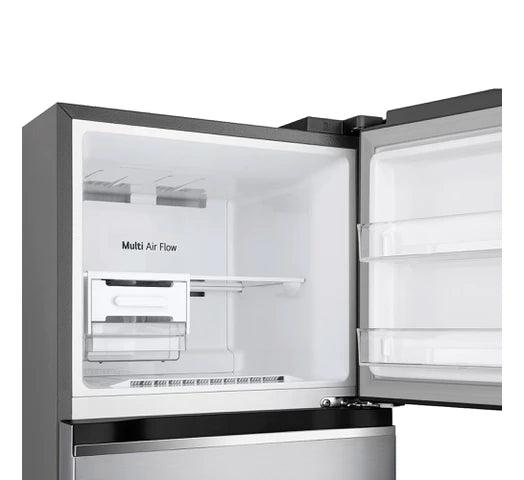 Refrigerador LG VT29 285L Frío Seco Acero Inox Eficiencia A Motor Inverter - Tienda Universo