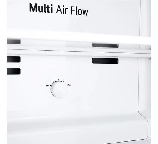 Refrigerador LG VT29 285L Frío Seco Acero Inox Eficiencia A Motor Inverter - Tienda Universo
