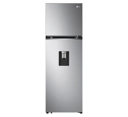 Refrigerador LG VT29 283L Frío Seco Acero Inox Dispensador de Agua, Eficiencia A Motor Inverter Gtía 10 Años - Tienda Universo