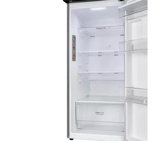 Refrigerador LG VT29 283L Frío Seco Acero Inox Dispensador de Agua, Eficiencia A Motor Inverter Gtía 10 Años - Tienda Universo
