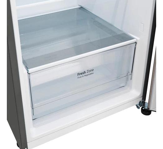 Refrigerador LG VT32 340L Frío Seco Acero Inox Eficiencia A Motor Inverter - Tienda Universo
