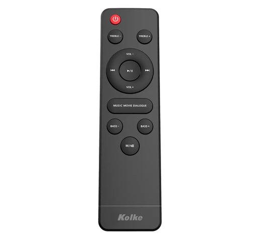 Barra de Sonido KOLKE Soundbar de 32” 2.1 60W RMS con Subwoofer, Bluetooth, HDMI ARC y Control remoto - Tienda Universo